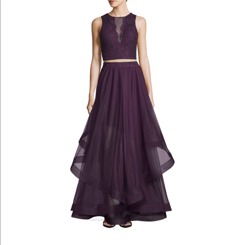 City Triangle Two-Piece Gown 💜